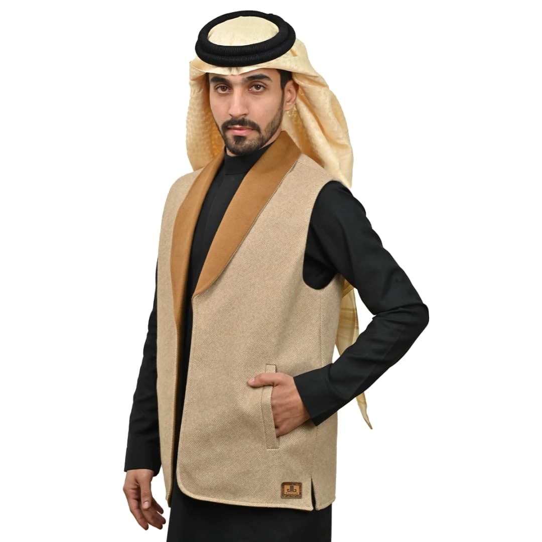 صديرية جوخ دبل فيس لف